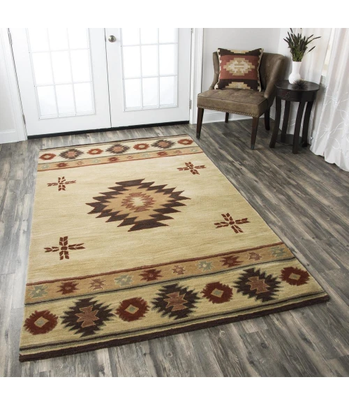 Rizzy Southwest Area Rug SU2007 5' x 8' khaki