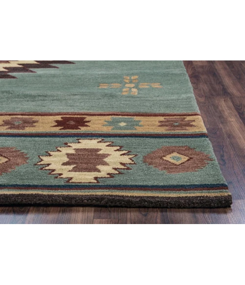 Rizzy Southwest Area Rug SU2008 10' x 14' gray blue