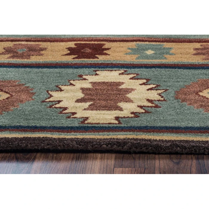 Rizzy Southwest Area Rug SU2008 3' x 5' gray blue