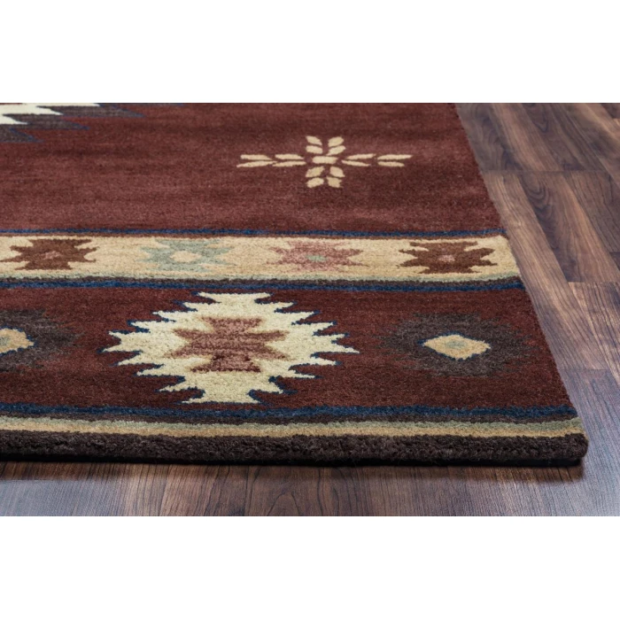 Rizzy Southwest Area Rug SU2009 3' x 5' Burgundy 