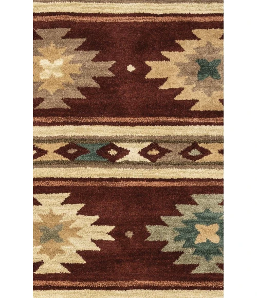 Rizzy Southwest Area Rug SU2012 5' x 8' Burgundy 