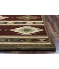 Rizzy Southwest Area Rug SU2012 5' x 8' Burgundy 