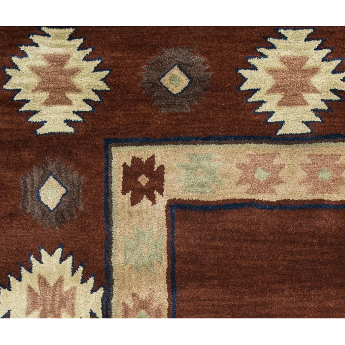 Rizzy Southwest Area Rug SU2014 8' x 10' Burgundy 