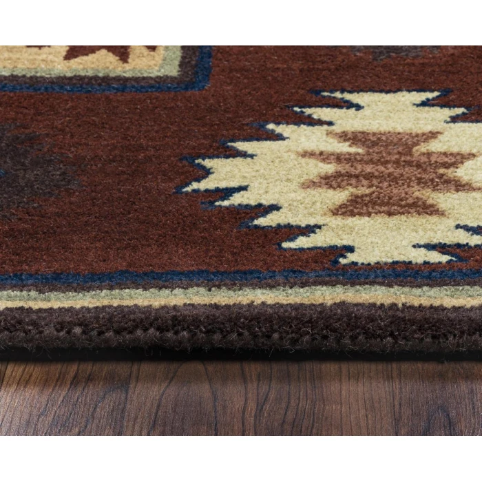 Rizzy Southwest Area Rug SU2014 8' x 10' Burgundy 