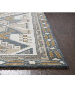 Rizzy Home Southwest SU489A Gray / Tan Area Rug 9 ft. X 12 ft. Rectangle