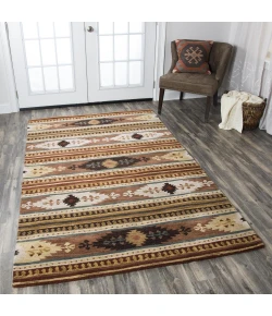 Rizzy Home Southwest SU8156 Rust Area Rug 8 ft. X 10 ft. Rectangle