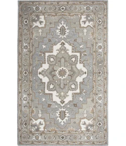 Rizzy Home Suffolk SK323A Gray / Natural Area Rug 9 ft. X 12 ft. Rectangle