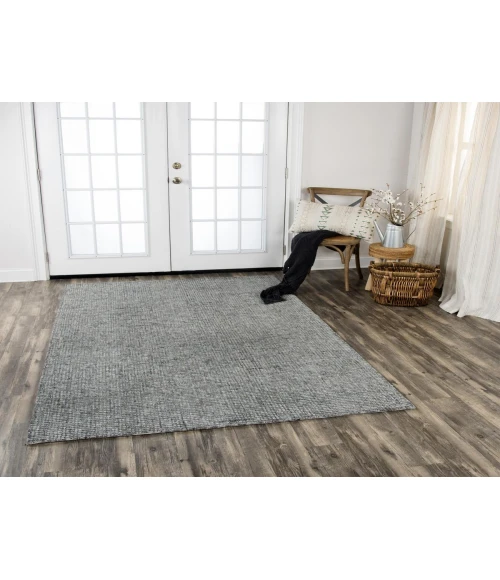 Rizzy Talbot Area Rug TAL106 3' x 5' Dark Gray
