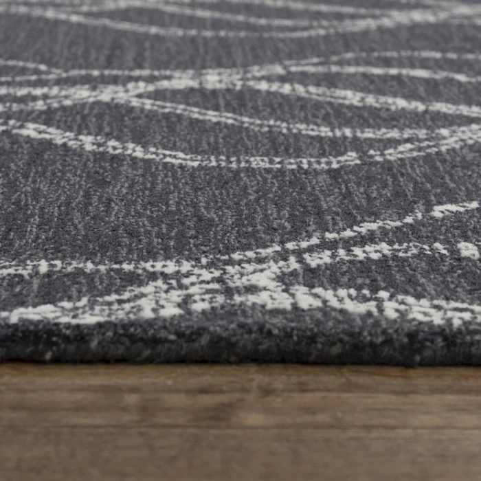 Rizzy Taylor TAY870 Black Area Rug