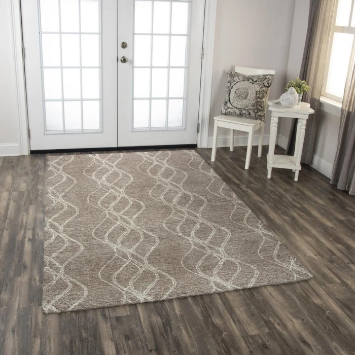 Rizzy Taylor TAY871 Brown Area Rug