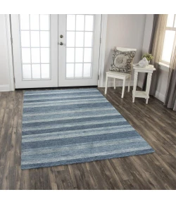 Rizzy Home Taylor TAY883 Blue Area Rug 5 ft. X 7 ft. 6 in. Rectangle