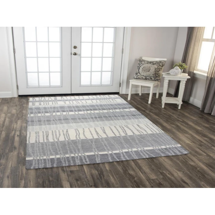 Rizzy Taylor TAY889 Gray Area Rug