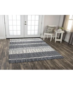Rizzy Home Taylor TAY890 Gray Area Rug 8 ft. 6 in. X 11 ft. 6 in. Rectangle