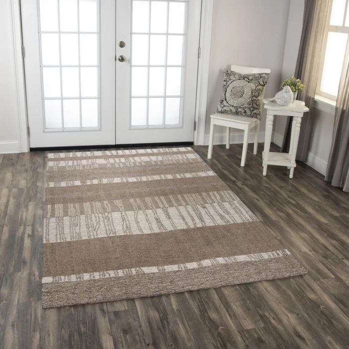 Rizzy Taylor TAY891 Brown Area Rug