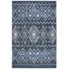 Rizzy Home Tumble Weed Loft TL647A Indigo / Natural Area Rug 3 ft. X 5 ft. Rectangle