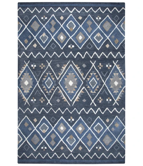 Rizzy Tumble Weed Loft Area Rug TL647A 3' x 5' Indigo