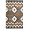 Rizzy Home Tumble Weed Loft TL9147 Brown Area Rug 9 ft. X 12 ft. Rectangle