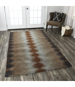 Rizzy Home Tumble Weed Loft TL9250 Brown Area Rug 9 ft. X 12 ft. Rectangle