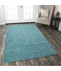 Rizzy Technique Area Rug TC8272 8' x 10' Blue / Aqua