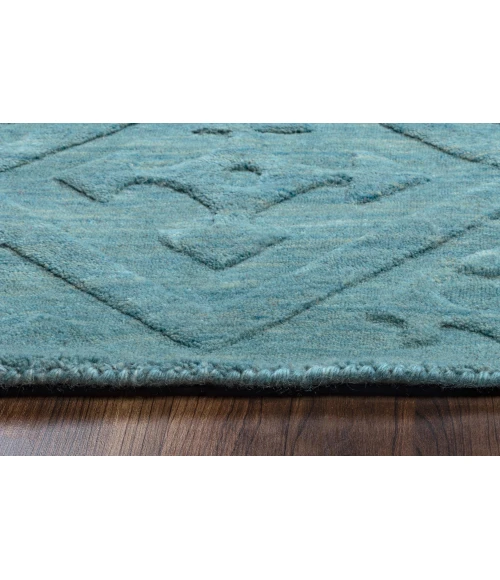 Rizzy Technique Area Rug TC8272 8' x 10' Blue / Aqua