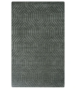 Rizzy Home Technique TC8574 Gray Area Rug 9 ft. X 12 ft. Rectangle