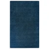 Rizzy Home Technique TC8576 Blue Area Rug 2 ft. 6 in. X 8 ft. Runner