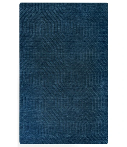 Rizzy Technique Area Rug TC8576 5' x 8' Navy