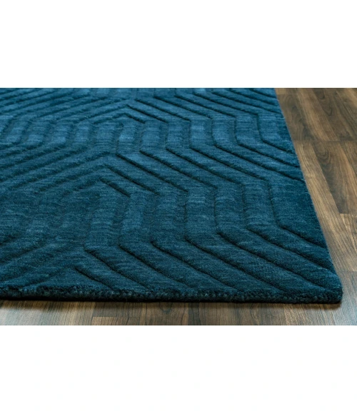 Rizzy Technique Area Rug TC8576 5' x 8' Navy