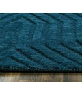 Rizzy Technique Area Rug TC8576 5' x 8' Navy