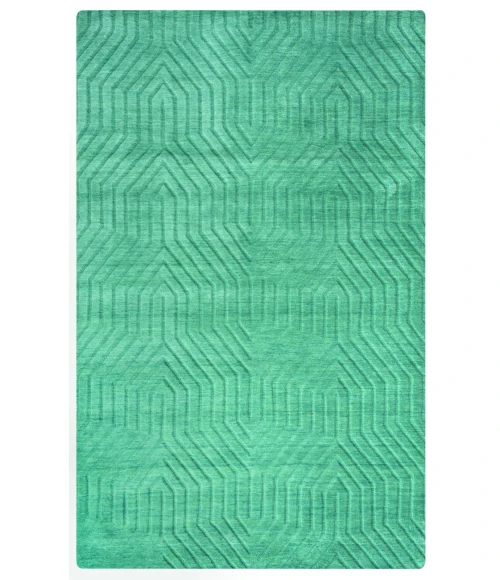 Rizzy Technique Area Rug TC8577 8' x 10' Blue / Dark Teal