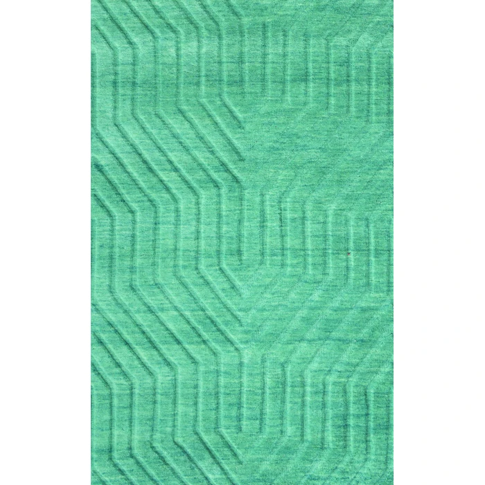 Rizzy Technique Area Rug TC8577 2'6" x 8' Blue / Dark Teal