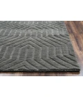 Rizzy Technique Area Rug TC8578 2'6" x 8' dark gray
