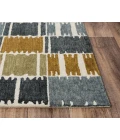 Rizzy Tetra Area Rug TET101 5' x 8' Gray