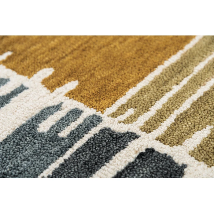 Rizzy Tetra Area Rug TET101 5' x 8' Gray
