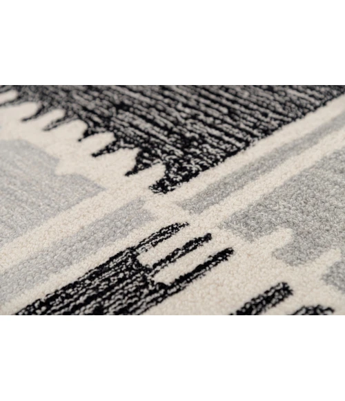 Rizzy Tetra Area Rug TET103 8'9" x 11'9" Gray