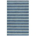 Rizzy Home Tetra TET106 Blue / Ivory Area Rug 8 ft. 9 in. X 11 ft. 9 in. Rectangle