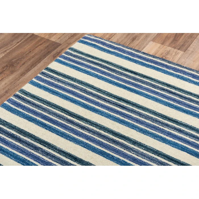 Rizzy Tetra Area Rug TET106 5' x 8' Blue