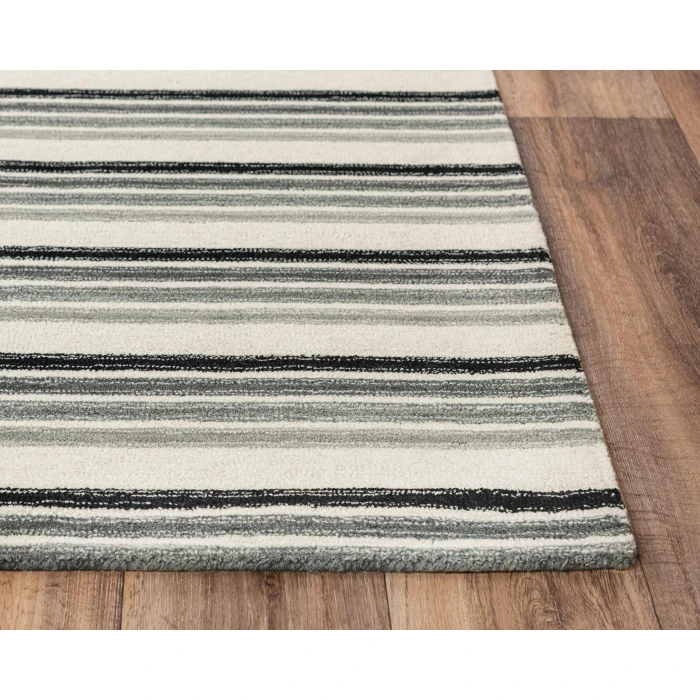 Rizzy Tetra Area Rug TET107 5' x 8' Gray