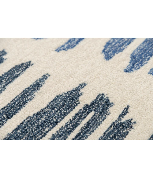 Rizzy Tetra Area Rug TET109 5' x 8' Ivory/Blue