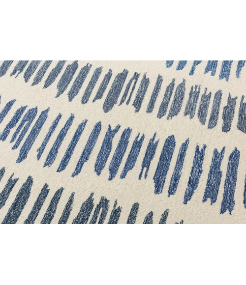 Rizzy Tetra Area Rug TET109 5' x 8' Ivory/Blue