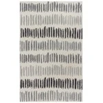 Rizzy Home Tetra TET110 Ivory / Gray Area Rug 8 ft. 9 in. X 11 ft. 9 in. Rectangle