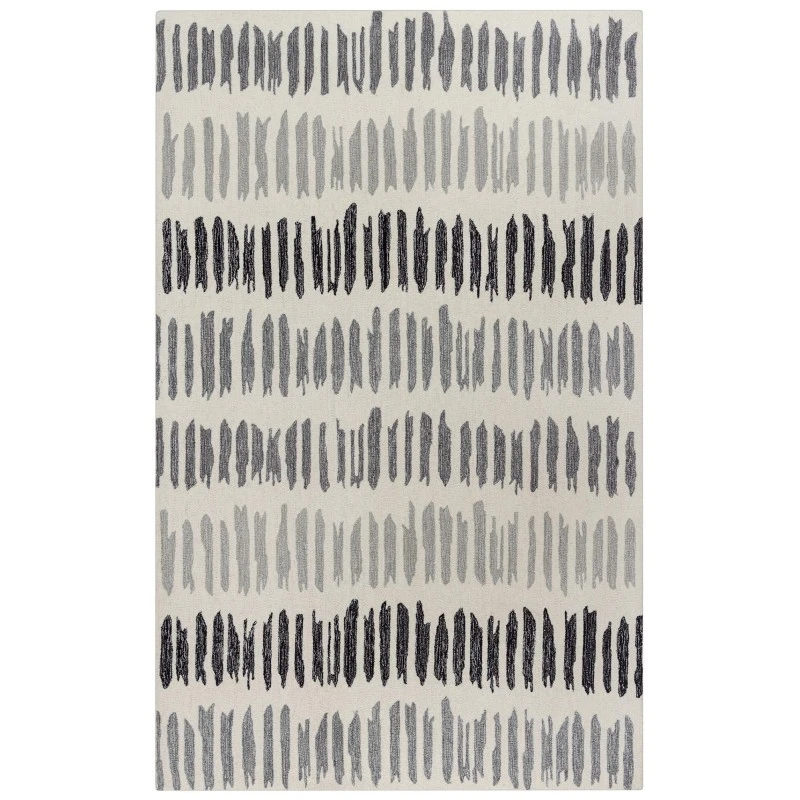 Rizzy Tetra Area Rug TET110 7'9" x 9'9" Gray