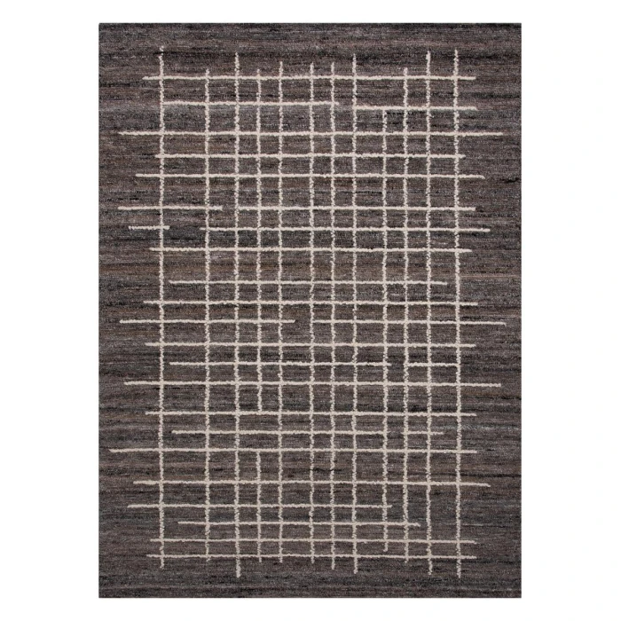 Rizzy Home Timber Dk.Brown TIM696 7 ft. 9 in. X 9 ft. 9 in. Rectangle Rug