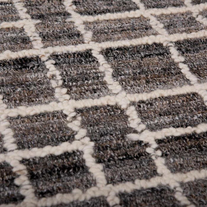 Rizzy Home Timber Dk.Brown TIM696 7 ft. 9 in. X 9 ft. 9 in. Rectangle Rug