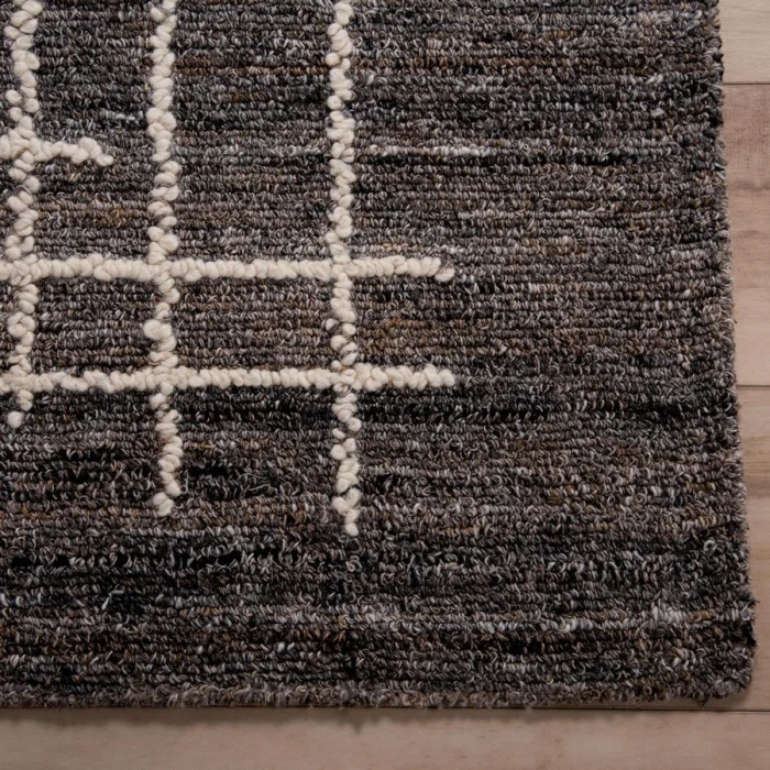 Rizzy Home Timber Dk.Brown TIM696 7 ft. 9 in. X 9 ft. 9 in. Rectangle Rug