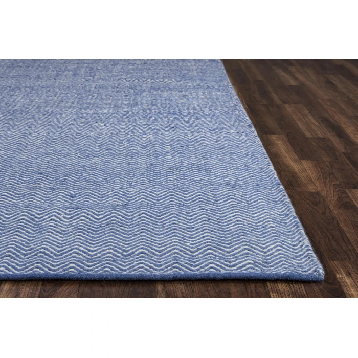 Rizzy Twist Area Rug TW2922 2'6" x 8' Blue