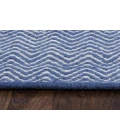 Rizzy Twist Area Rug TW2922 2'6" x 8' Blue