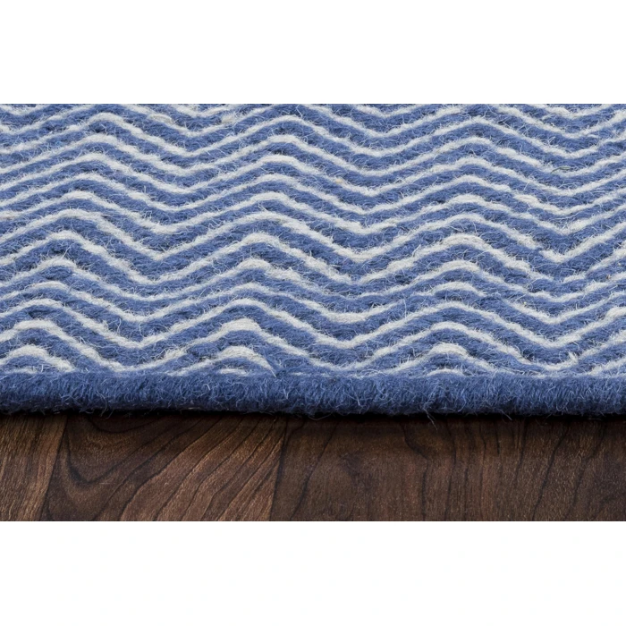 Rizzy Twist Area Rug TW2922 2'6" x 8' Blue