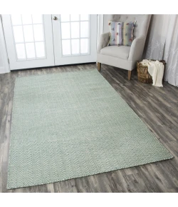 Rizzy Home Twist TW2927 Light Green Area Rug 2 ft. 6 in. X 8 ft. Runner