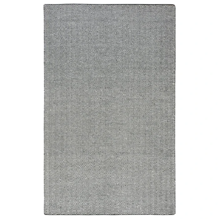 Rizzy Twist Area Rug TW2966 5' x 8' Black